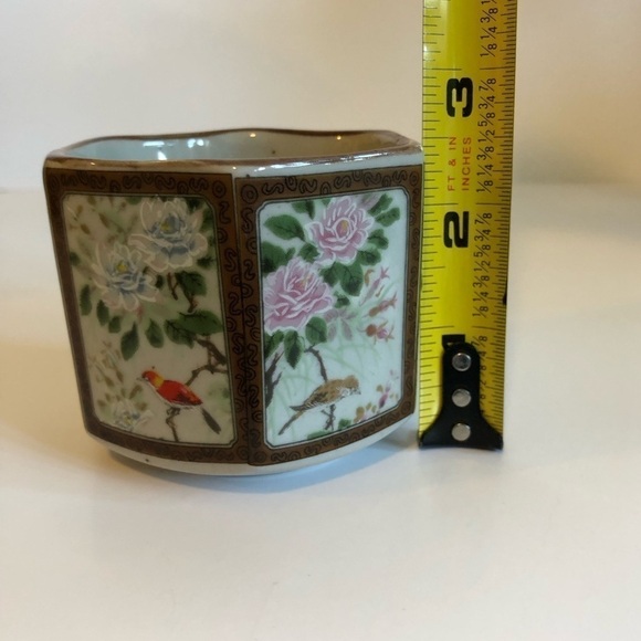 Six sides hexagon cup - Andrea by Sadek flowers and bird - Picture 4 of 4